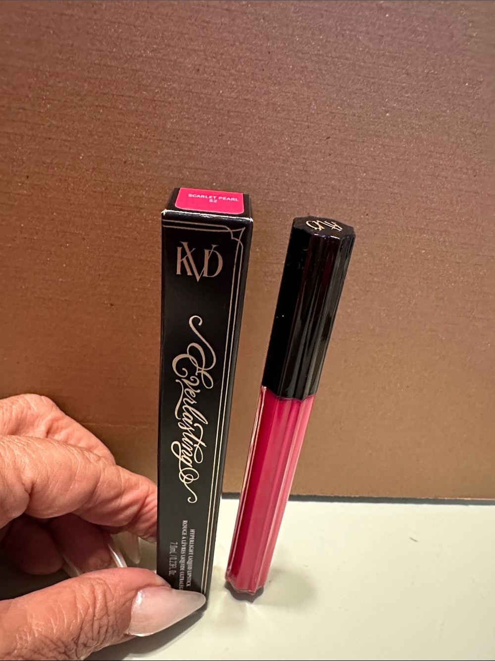 Beauty Everlasting Liquid Lipstick - Scarlet Pearl #52  (Pink)